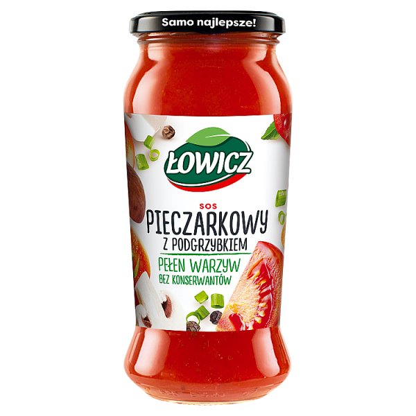 Łowicz Sos pieczarkowy z podgrzybkiem 500 g