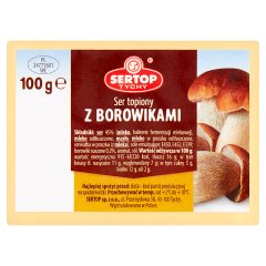 Sertop Tychy Ser topiony z borowikami 100 g