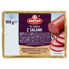 Sertop Tychy Ser topiony z salami 100 g