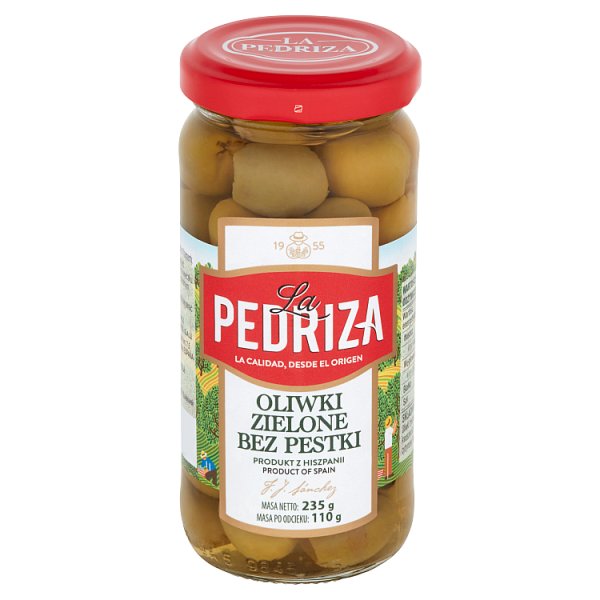 La Pedriza Oliwki zielone bez pestki 235 g