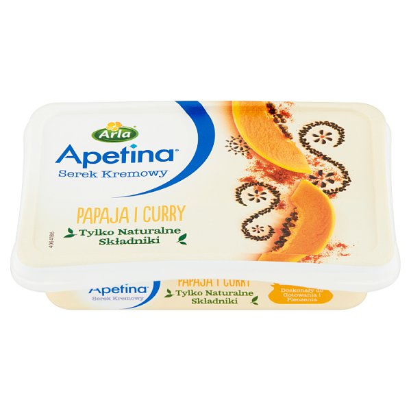 Arla Apetina Serek kremowy papaja i curry 125 g