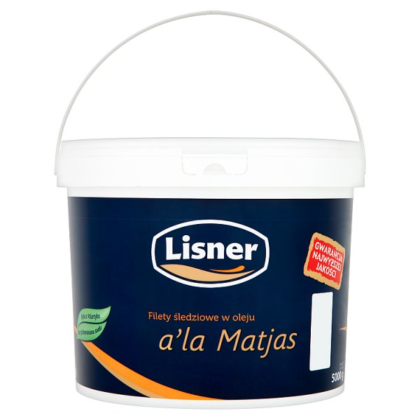 Lisner Filety śledziowe w oleju a&#039;la Matjas 5000 g