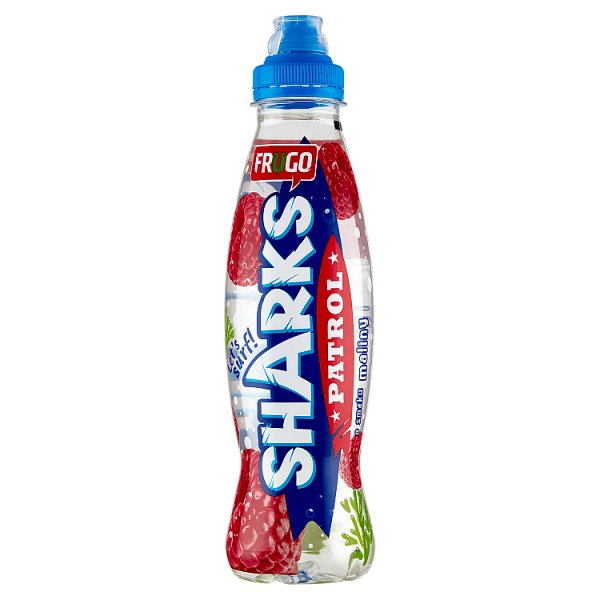 Frugo Sharks Patrol Napój niegazowany o smaku maliny 500 ml