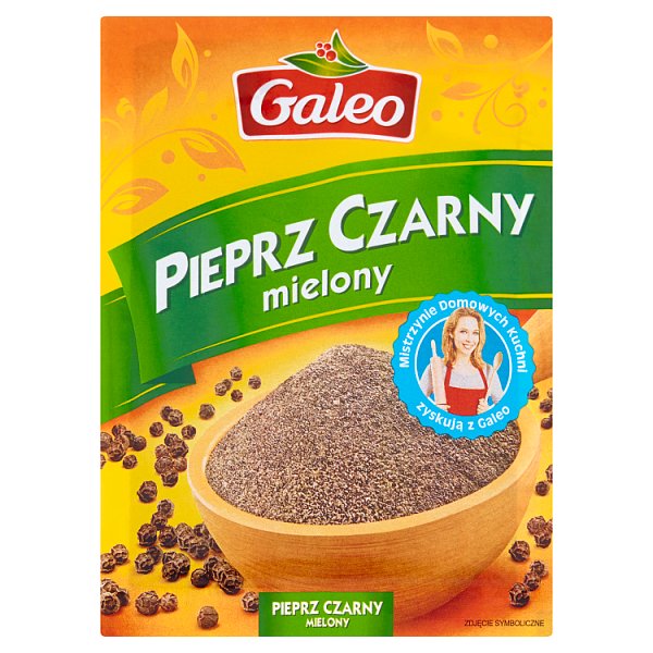 Galeo Pieprz czarny mielony 15 g