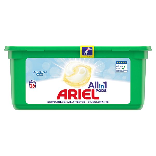 Ariel Allin1 Pods Sensitive Kapsułki do prania, 26 prań