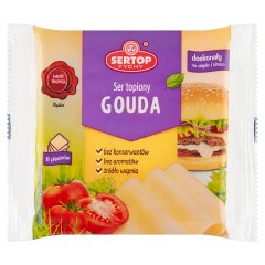 Sertop Tychy Ser topiony w plastrach gouda 130 g (8 sztuk)