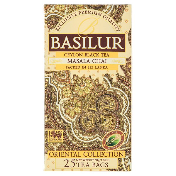 Basilur Oriental Collection Masala Chai Herbata czarna 50 g (25 x 2 g)