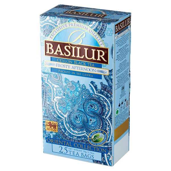 Basilur Oriental Collection Frosty Afternoon Herbata czarna 50 g (25 x 2 g)