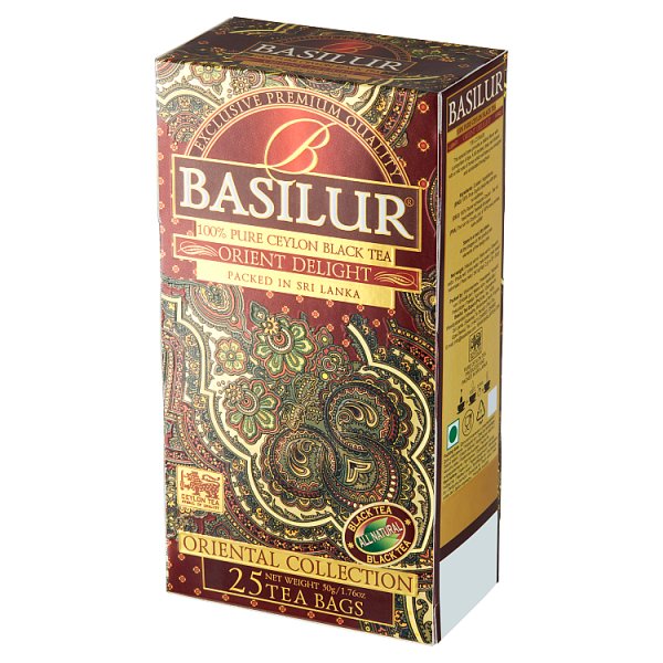 Basilur Oriental Collection Orient Delight Herbata czarna 50 g (25 x 2 g)