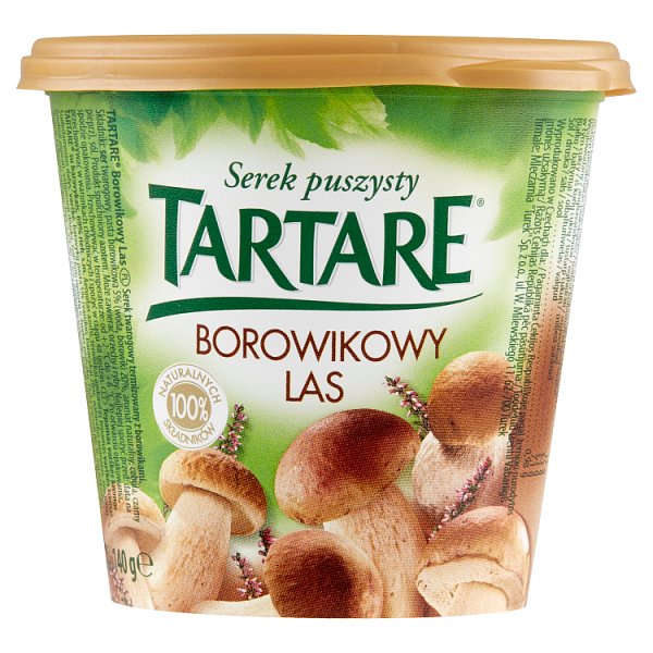 Tartare Serek puszysty borowikowy las 140 g