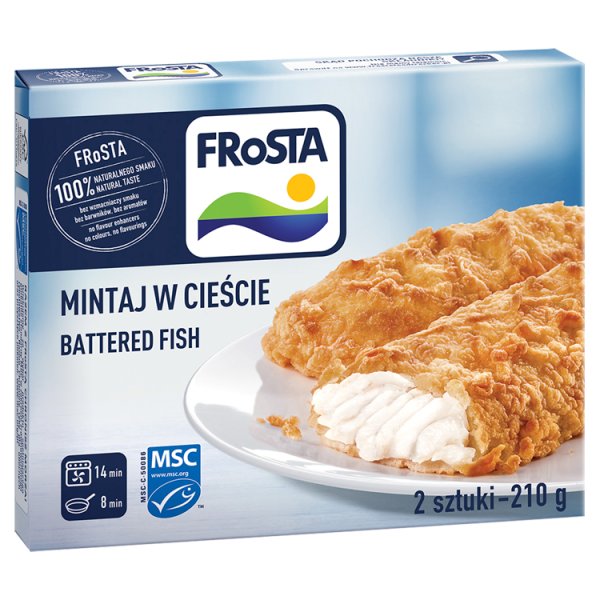 FRoSTA Mintaj w cieście 210 g (2 sztuki)