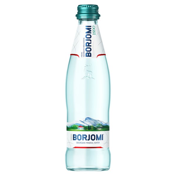 Borjomi Naturalna woda mineralna 0,33 l