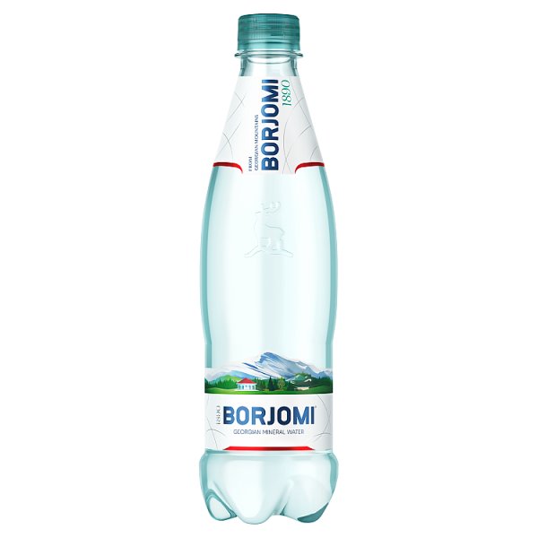 Borjomi Naturalna woda mineralna 0,5 l