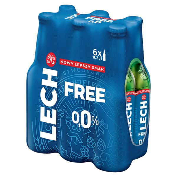 Lech Free Piwo bezalkoholowe 6 x 0,33 l