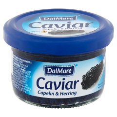 DalMare Czarny kawior z ikry gromadnika i śledzia 75 g