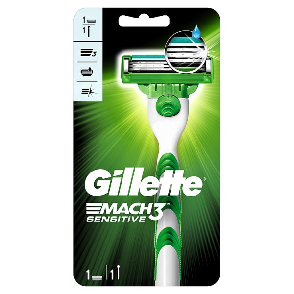 Gillette Mach3 Sensitive Maszynka do golenia dla mężczyzn