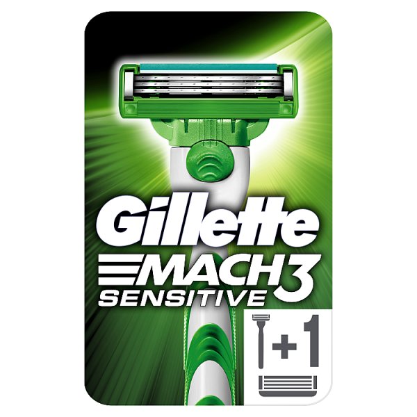 Gillette Mach3 Sensitive Maszynka do golenia dla mężczyzn