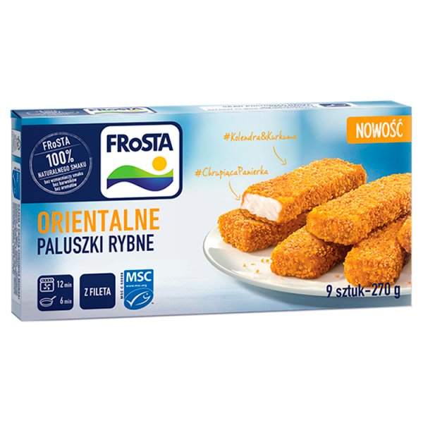 FRoSTA Orientalne paluszki rybne 270 g (9 sztuk)