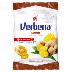 Verbena Ziołowe cukierki imbir 60 g