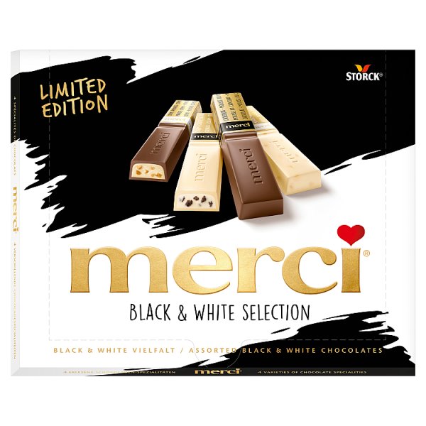 merci Black &amp; White Selection Kolekcja czekoladek 240 g