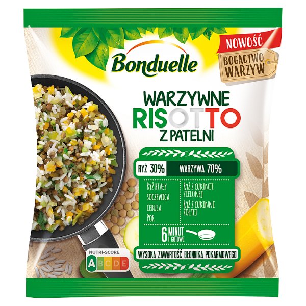 Bonduelle Warzywne risotto z patelni 400 g