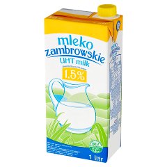 Mleko zambrowskie UHT 1,5 % 1 l