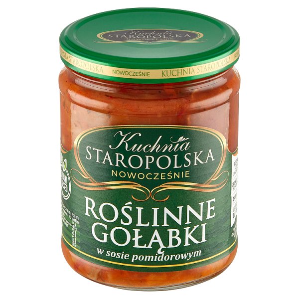 Kuchnia Staropolska Roślinne gołąbki w sosie pomidorowym 500 g