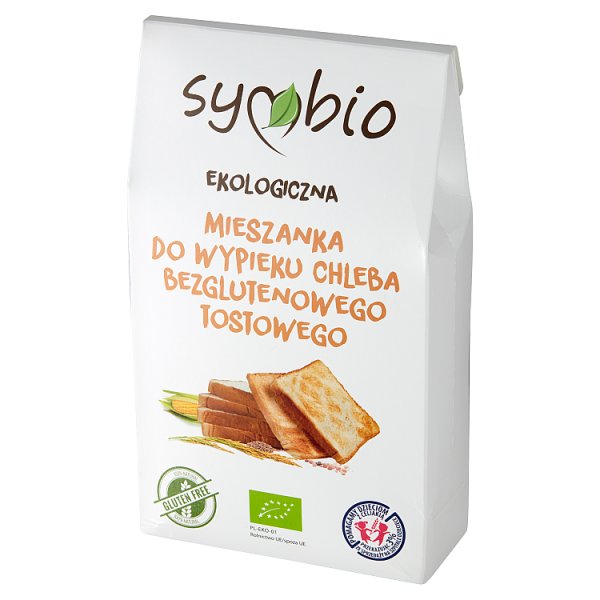 Symbio Ekologiczna mieszanka do wypieku chleba bezglutenowego tostowego 450 g