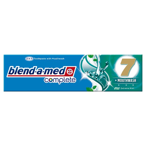 Blend-a-med Complete 7 + Pasta do zębów z płynem do płukania jamy ustnej 100 ml