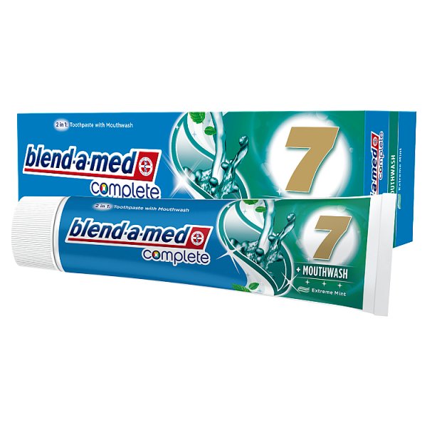 Blend-a-med Complete 7 + Pasta do zębów z płynem do płukania jamy ustnej 100 ml