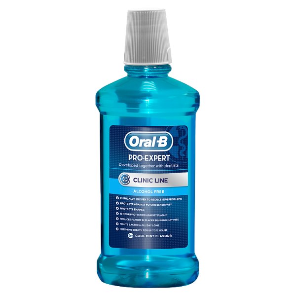 Oral-B Pro-Expert Clinic Line Płyn do płukania jamy ustnej 500 ml