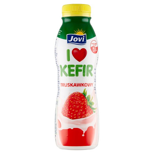 Jovi Kefir truskawkowy 350 g