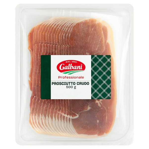 Galbani Professionale Szynka wieprzowa surowa Prosciutto Crudo Stagionato 500 g