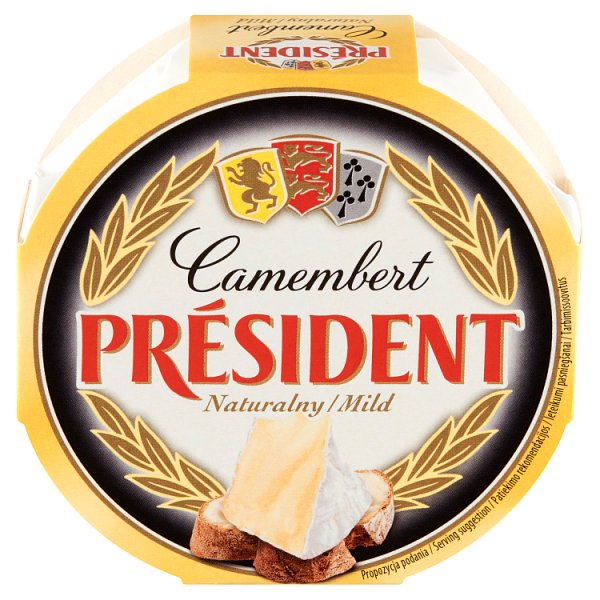 Président Ser Camembert naturalny 120 g