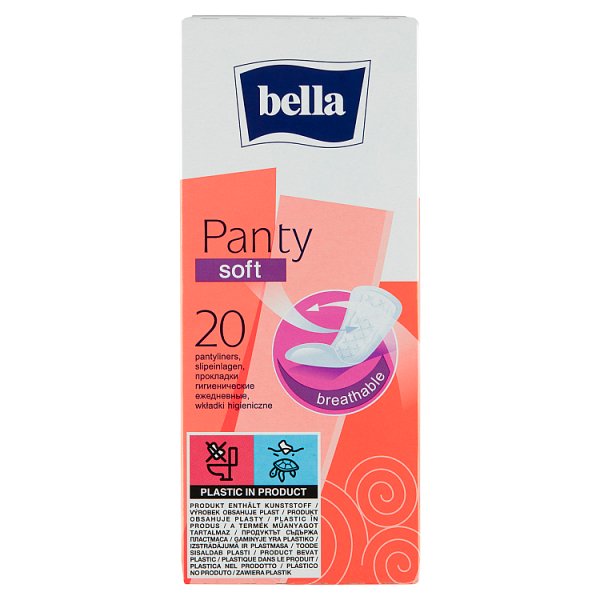 Bella Panty Soft Wkładki higieniczne 20 sztuk