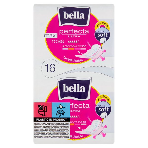 Bella Perfecta Ultra Maxi Rose Extra Soft Podpaski higieniczne 16 sztuk