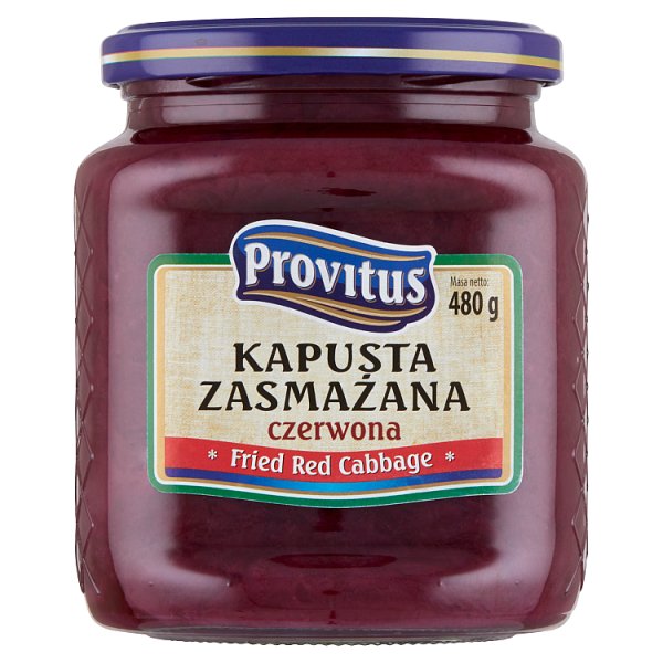 Provitus Kapusta zasmażana czerwona 480 g