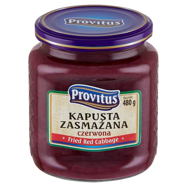 Provitus Kapusta zasmażana czerwona 480 g