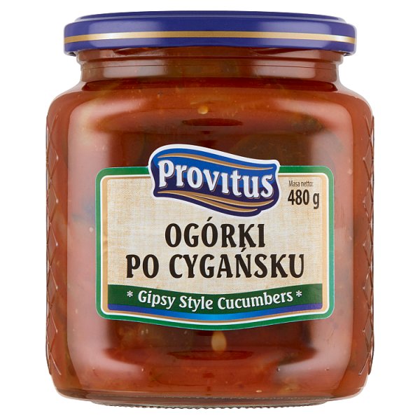 Provitus Ogórki po cygańsku 480 g