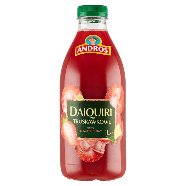 Andros Daiquiri truskawkowe Napój bezalkoholowy 1 l