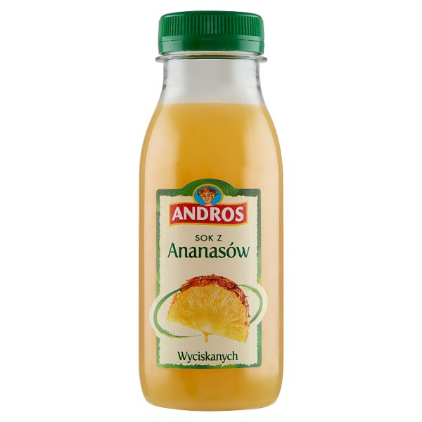 Andros Sok z ananasów wyciskanych 250 ml