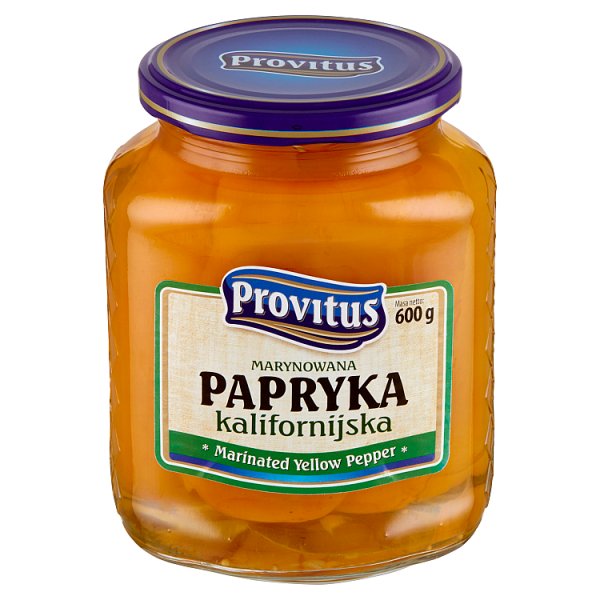 Provitus Marynowana papryka kalifornijska 600 g