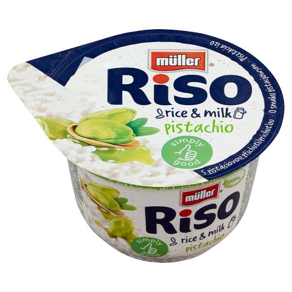 Müller Riso Deser mleczno-ryżowy z sosem o smaku pistacjowym 200 g