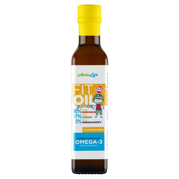 ActivLife Fit Oil Junior Olej nierafinowany 250 ml