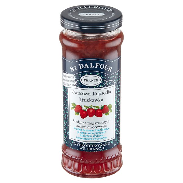St. Dalfour Owocowa Rapsodia Produkt owocowy truskawka 284 g