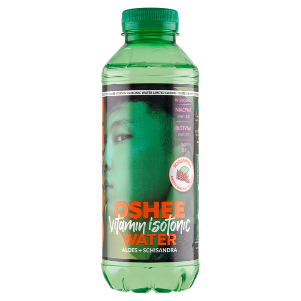 Oshee Vitamin Isotonic Water Napój niegazowany aloes + schisandra 555 ml