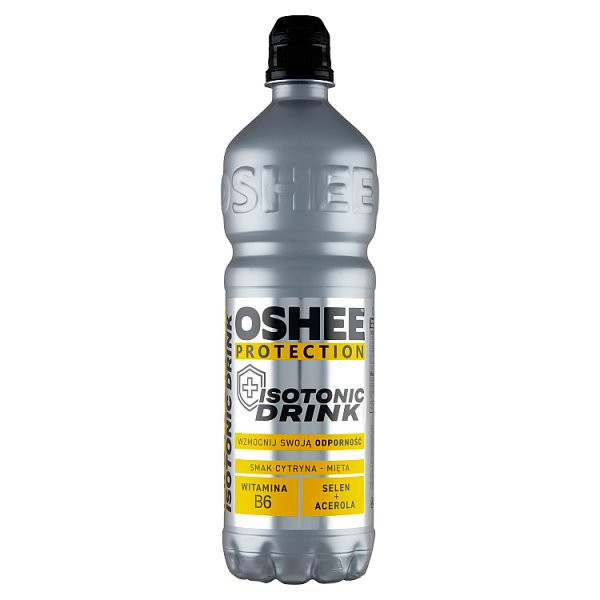 Oshee Protection Napój izotoniczny niegazowany o smaku cytrynowo-miętowym 0,75 l