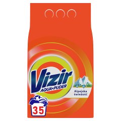 Vizir AquaPuder Alpine Fresh Proszek do prania 2.625KG, 35 prań