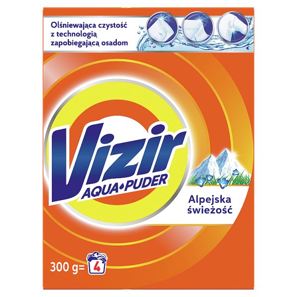 Vizir AquaPuder Alpine Fresh Proszek do prania 300G, 4 prań