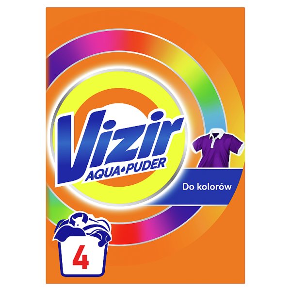 Vizir AquaPuder Color Proszek do prania 300G, 4 prań